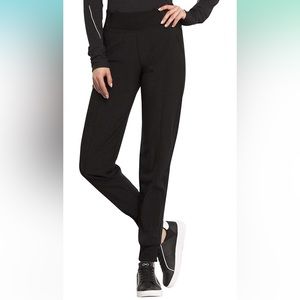 EUC Cherokee Black Jogger XL Scrub Pants 4-Way Stretch Cargo X-Large $40 New